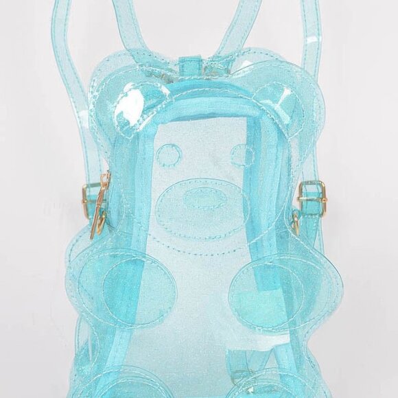 Transparent Teddy Bear Backpack - Picture 5 of 5